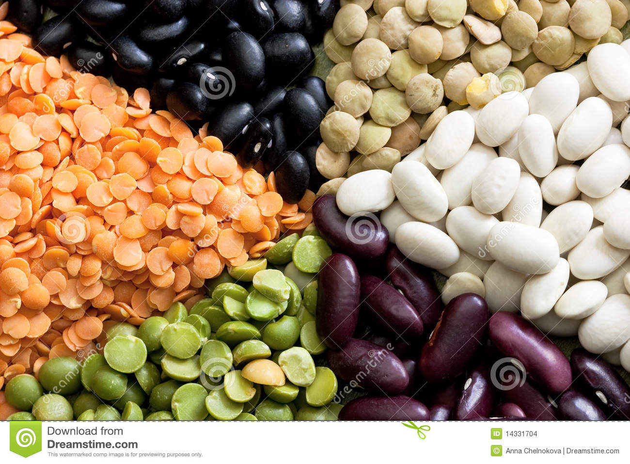 Mixed Dried Beans Stock Images   Image  14331704