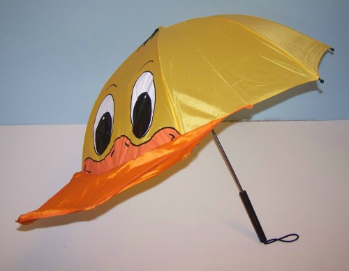 Party Animal Whirligig Lawn Ornament Mallard Duck With Umbrella