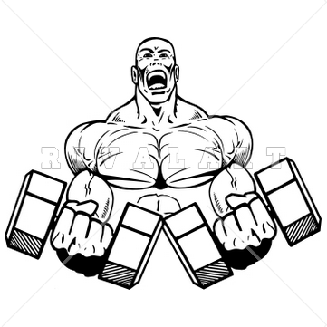 Pin By Rivalart Com On Weight Lifting Clip Art   Pinterest