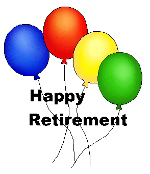 Retirement Clip Art Page 3   Happy Retirement Title