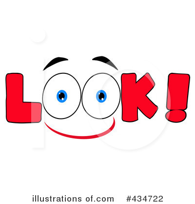 Royalty Free  Rf  Look Clipart Illustration By Hit Toon   Stock Sample
