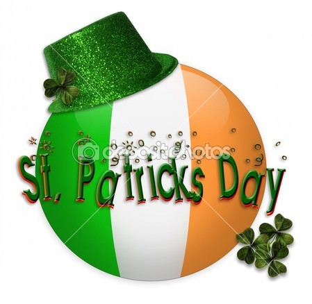 St Patricks Day Icon Clip Art   Stock Photo   Irisangel  2075139