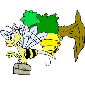 Bee Going To Work Clipart Cliparts Of Bee Going To Work Free Download