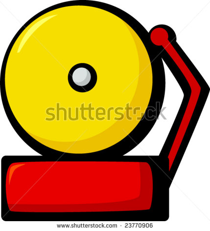 Bell Ringing Symbol Stock Vector Illustration 23770906   Shutterstock