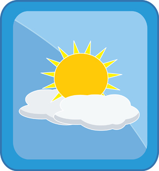 Classroom Clipart   Weather   Weather Icons Sun Clouds
