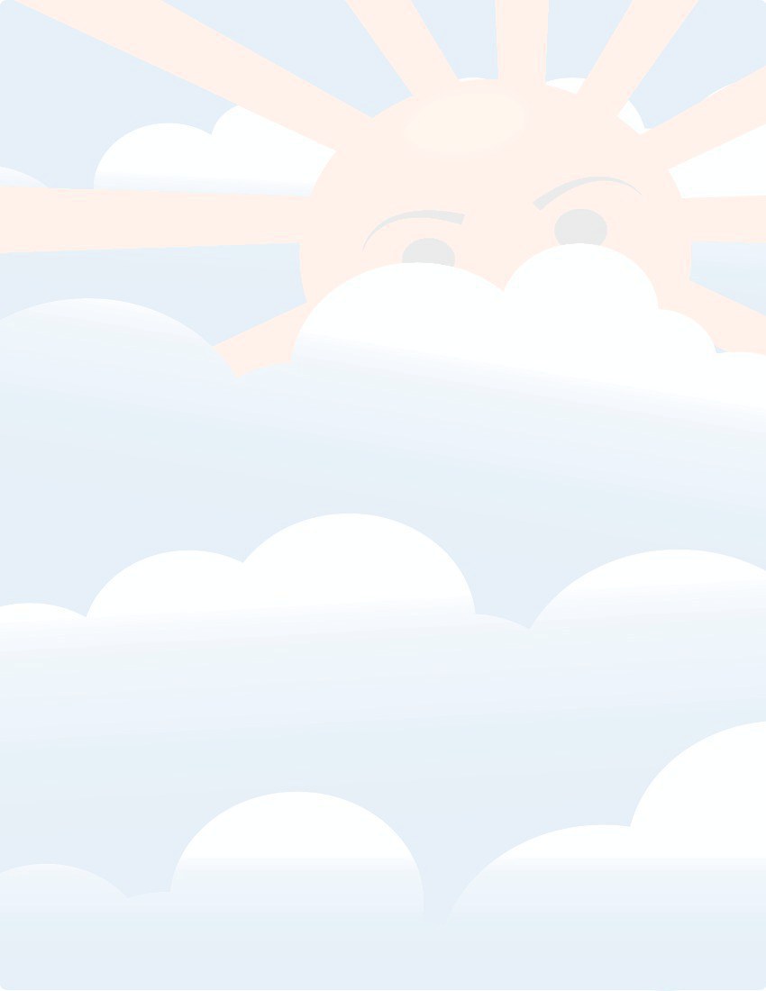 Clouds Background Clipart Sun And Clouds Background Page