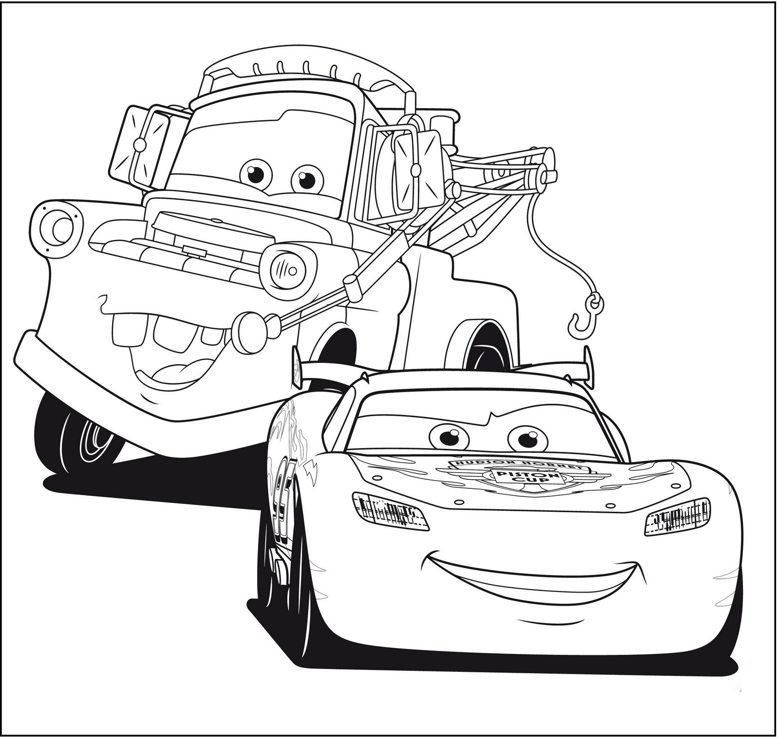 Disney Cars Coloring Pages Free Large Images aGzF20u   Clipart Suggest