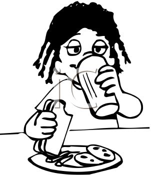 Drinking Clipart Black And White 0511 1009 2423 4104 Black And White