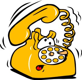 Free Telephone Cartoon Clipart   Free Clipart Graphics Images And