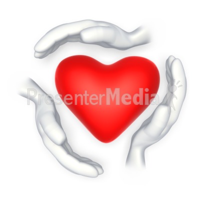 Hands Around Heart Shape Pc Md Wm Medical Heart Clipart