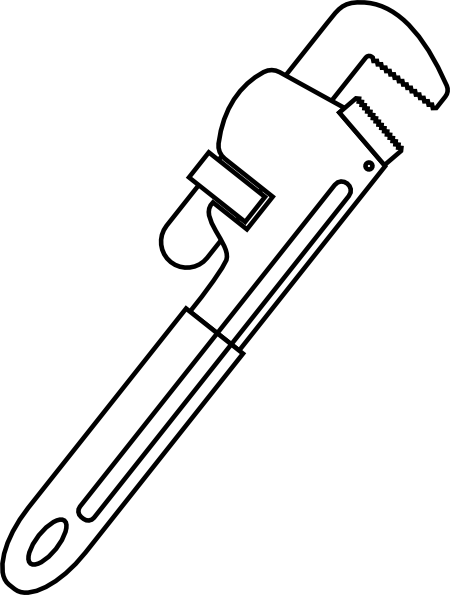 Pipe Wrench Clip Art At Clker Com   Vector Clip Art Online Royalty