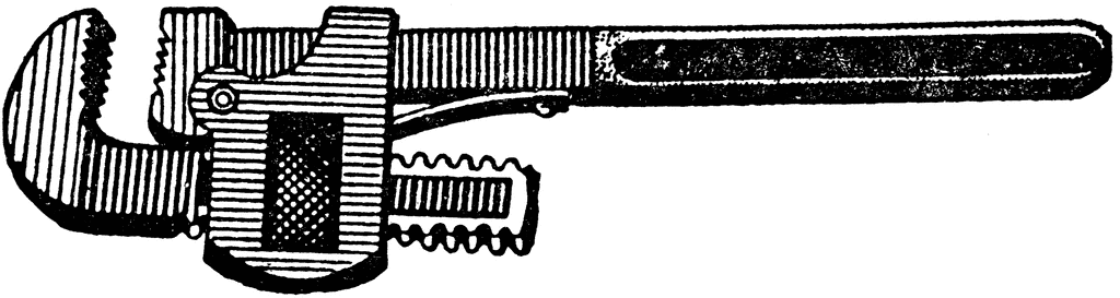 Pipe Wrench   Clipart Etc
