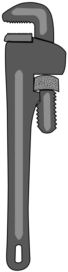 Pipe Wrench Clipart Vector Clip Art Online Royalty Free Design