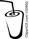 Royalty Free  Rf  Black And White Drink Clipart Illustrations Vector
