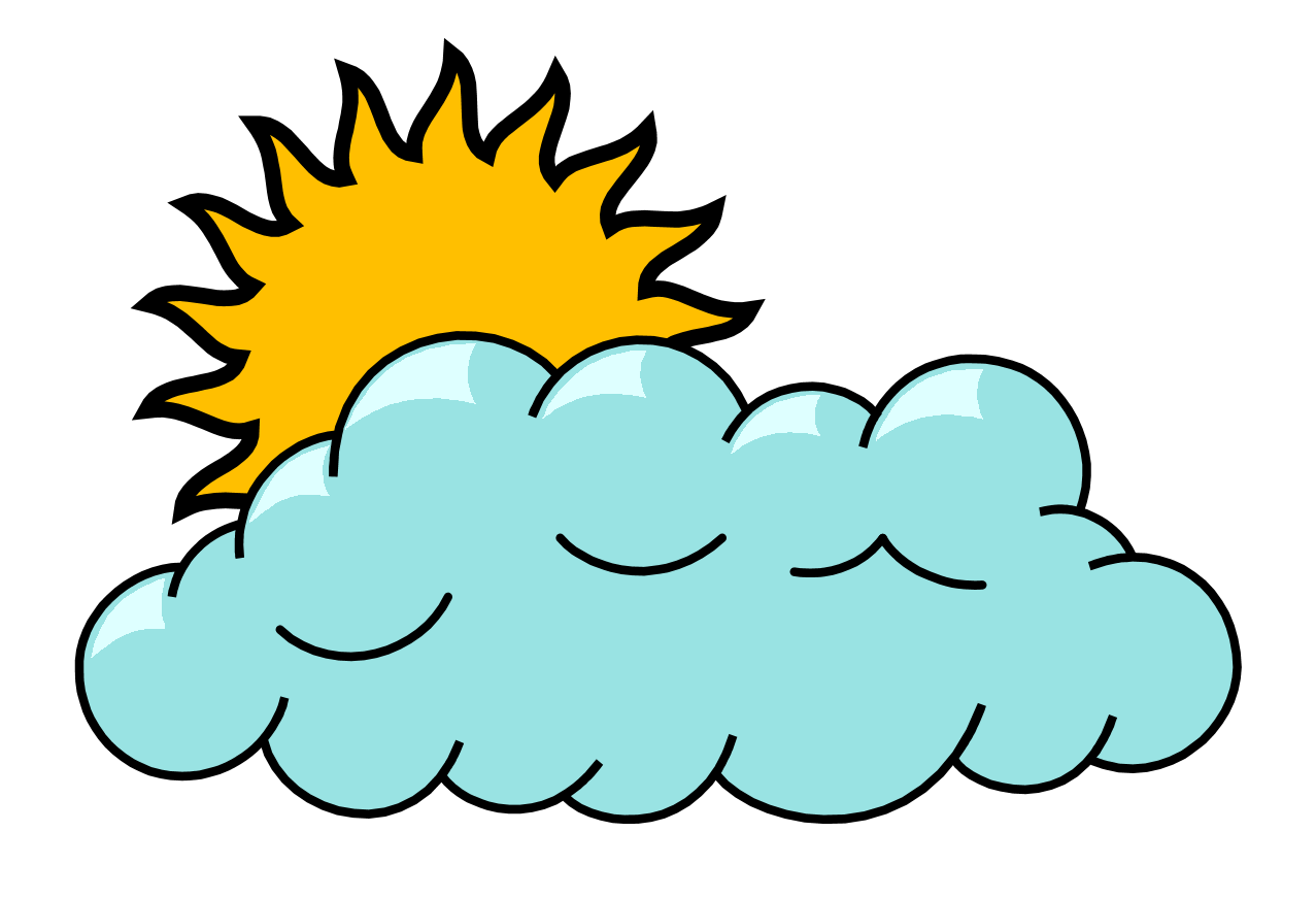 Sun And Clouds Clipart   Clipart Best