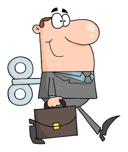 Work Clipart Image   Obedient Worker Going To Work