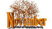 Animated Calendar November Gif