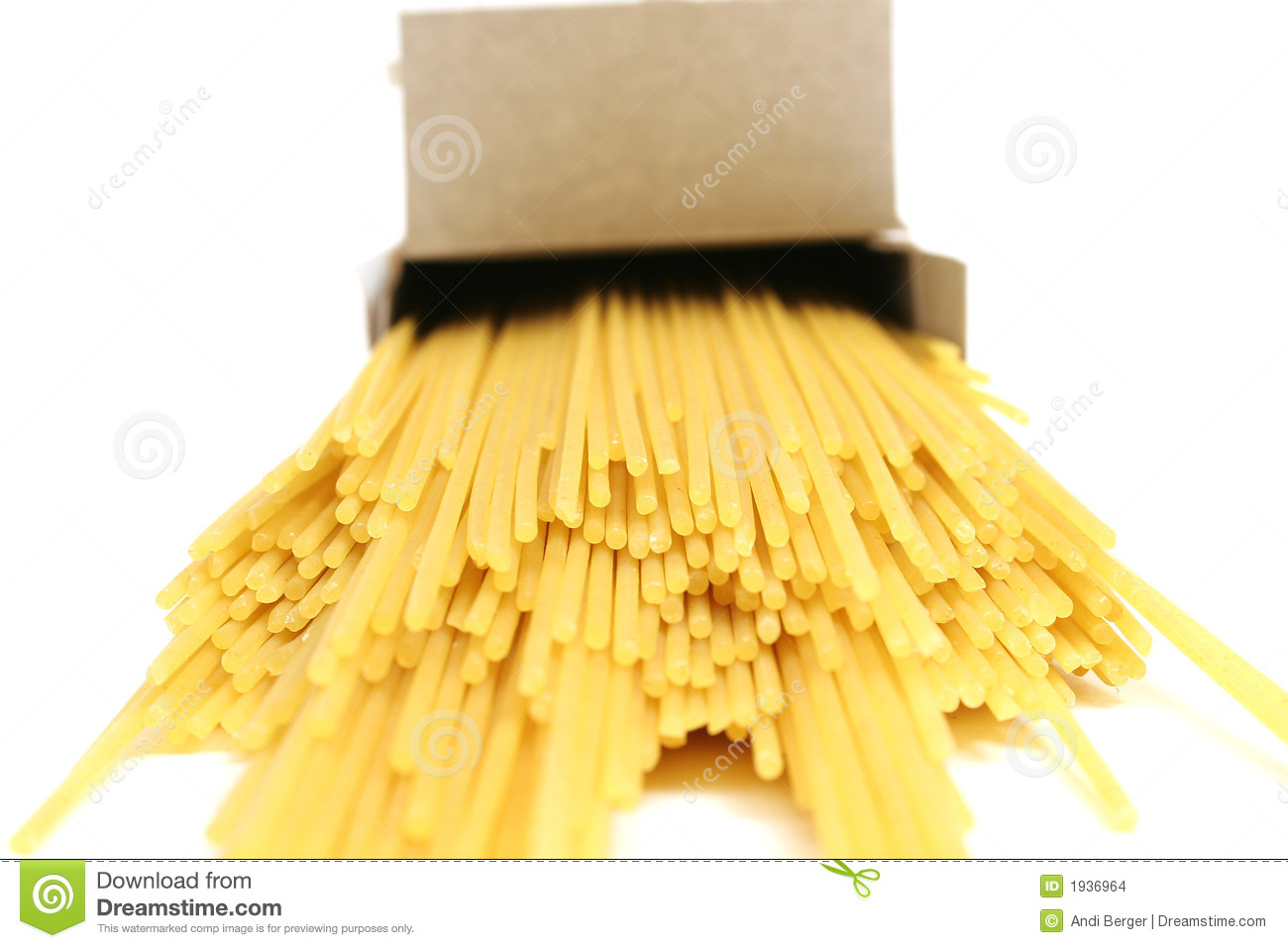 Box Of Pasta Stock Images   Image  1936964