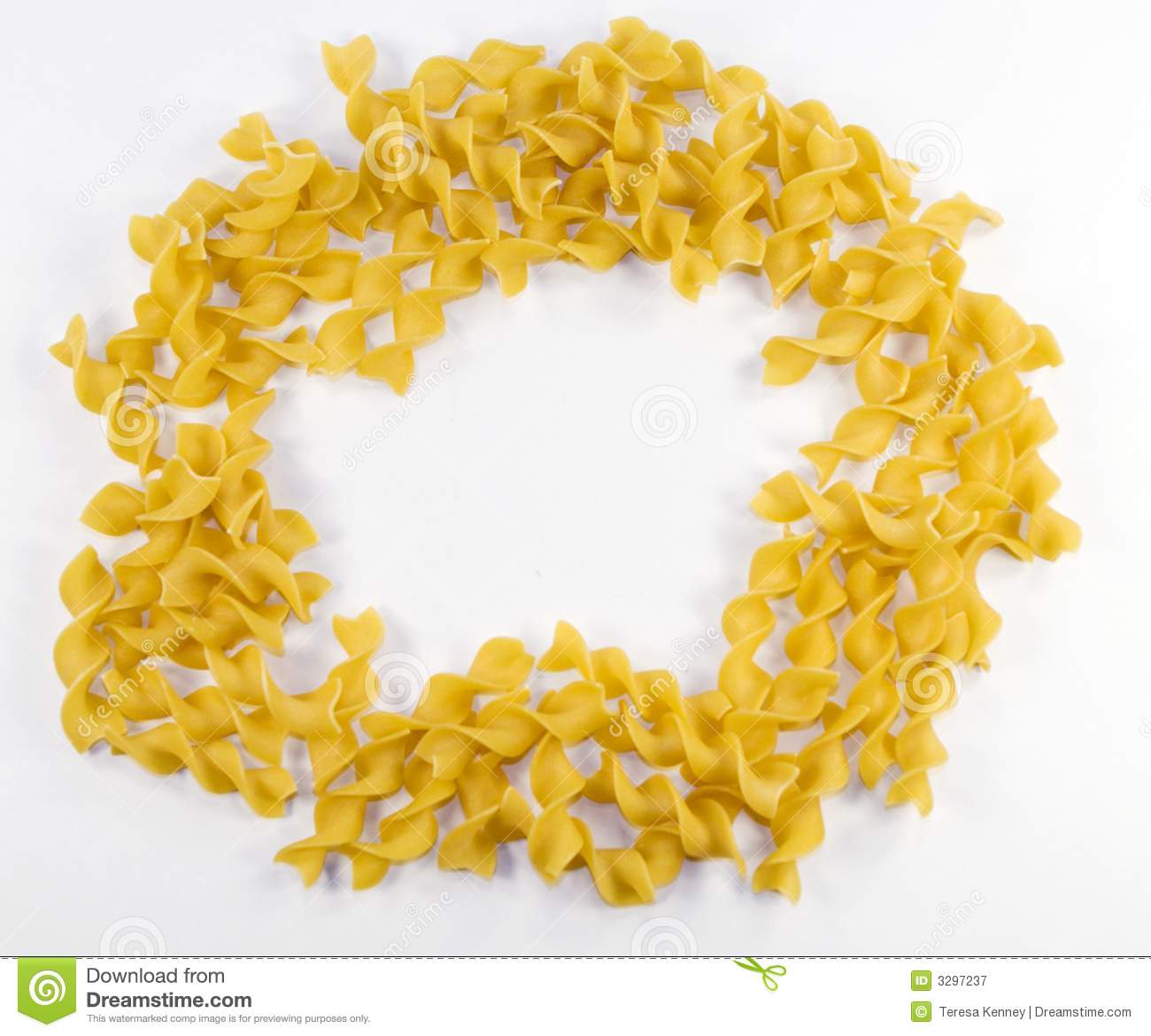 Dried Noodles In Circle Royalty Free Stock Photography   Image    