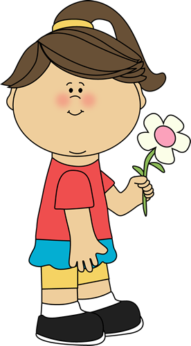 Flower Girl Clipart