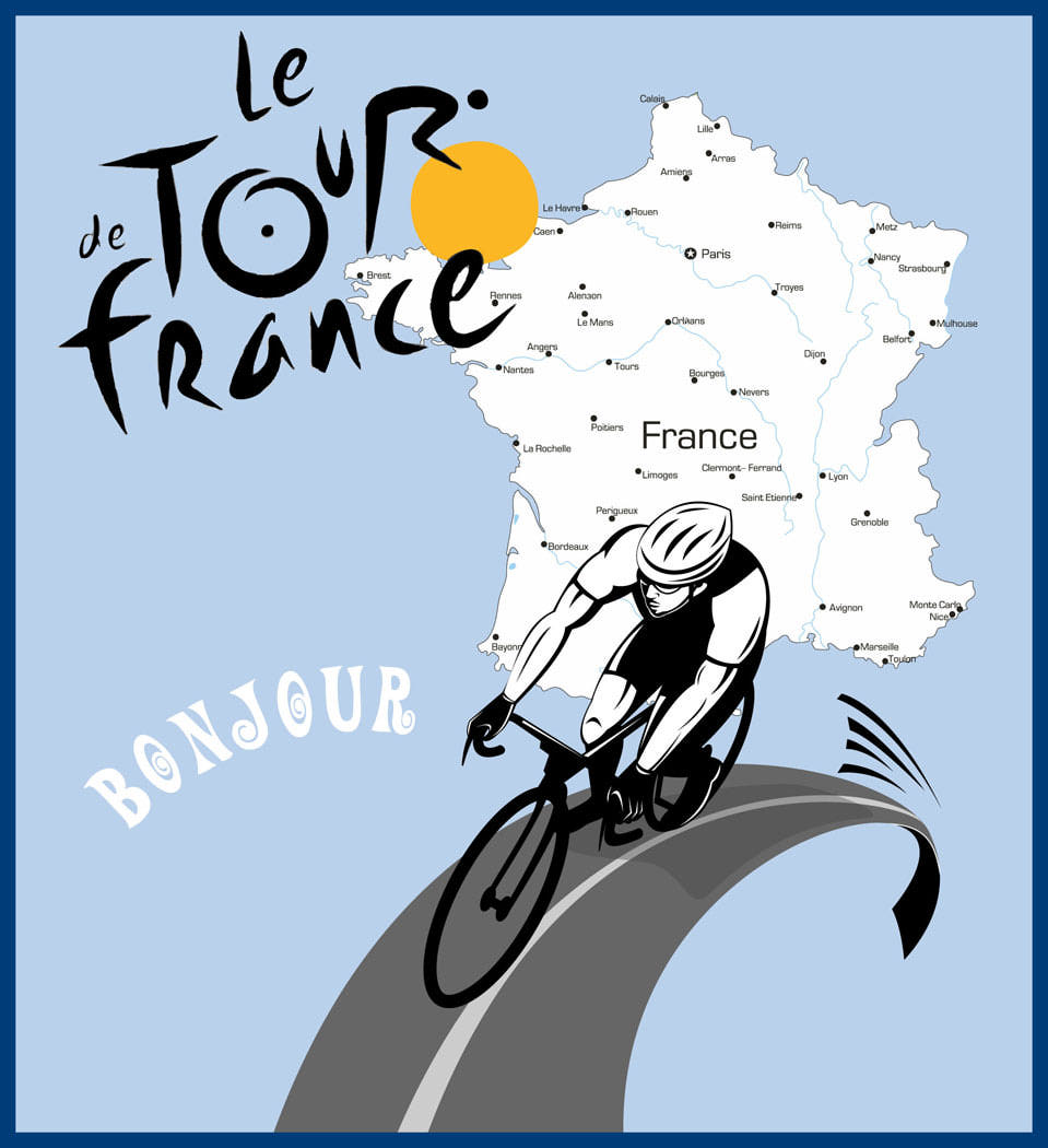 France Clip Art Tour De France