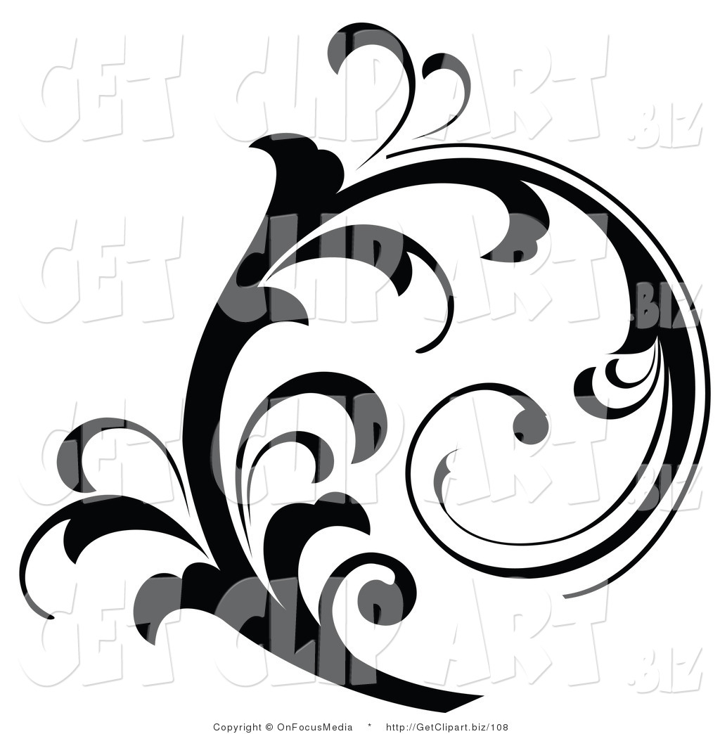 Free Scroll Design Clipart Pictures