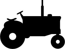 Old Time Tractor Shadow Pattern     Cricut Silhouette   Vinyl   Pin    
