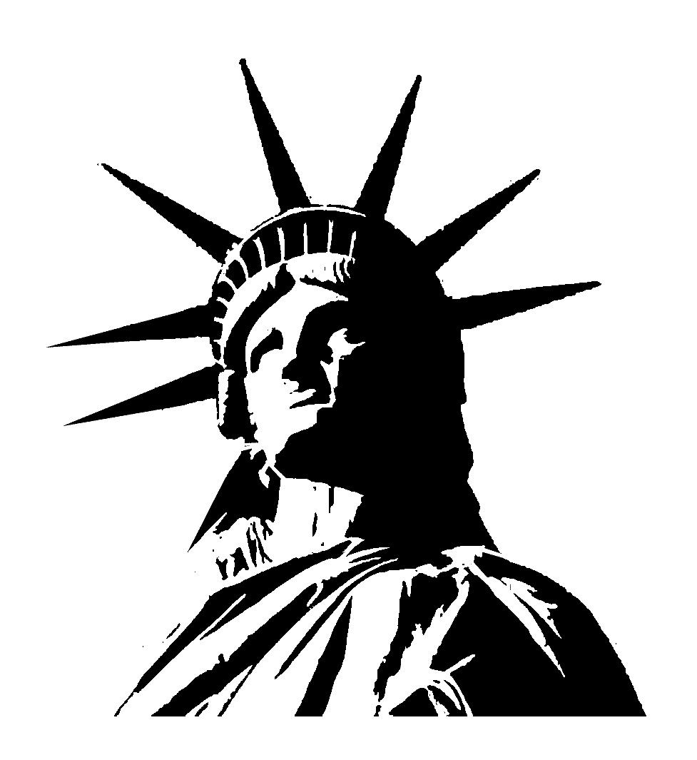 Statue Of Liberty Drawing   Clipart Best