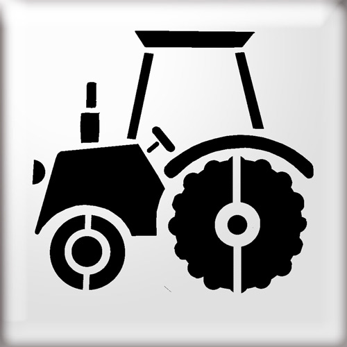 Tractor Silhouette Clipart   Free Clip Art Images
