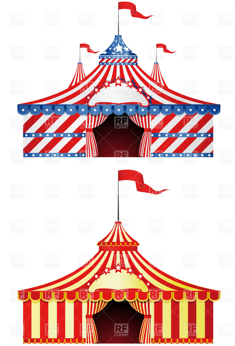 Two Big Top Circus In Different Styles 4729 Architecture Buildings