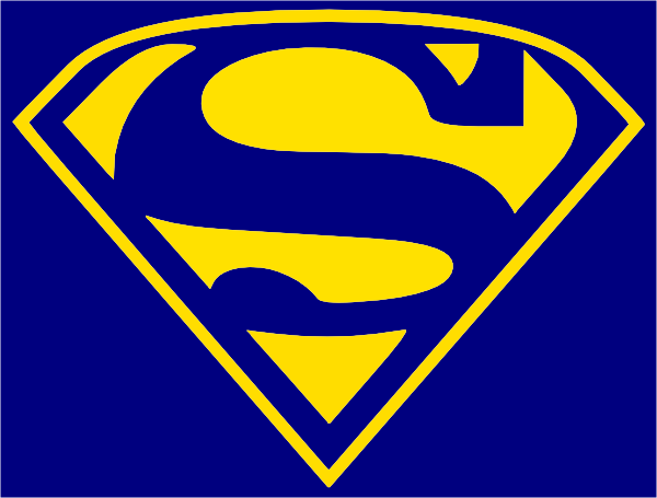 Wildcats Superman Logo Clip Art At Clker Com   Vector Clip Art Online    
