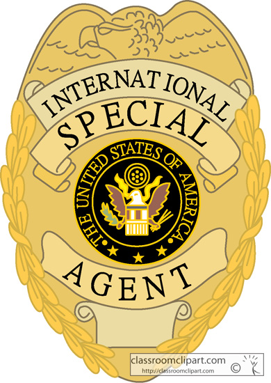 Badges   Special Agent Badge   Classroom Clipart