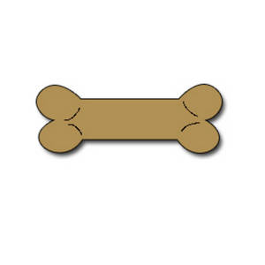 Clipart Picture Is Of A Doggy Bone  This Image Shows A Dog Bone Or