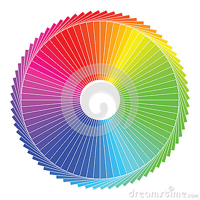 Color Wheel Spectrum Circle Design Elements Download Royalty Free