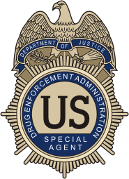 Enforcement Administration  Dea  Special Agent Badge   Vector Image
