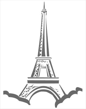 Free Eiffle Tower Paris Clipart   Free Clipart Graphics Images And