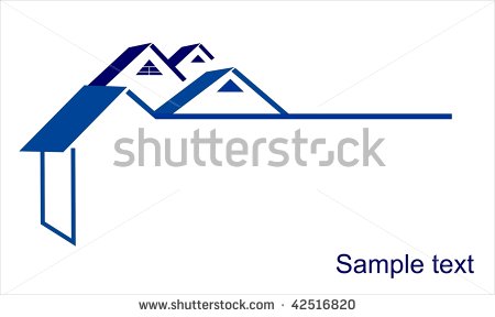 House Roof Outline Clipart House Concept   Stock Vector