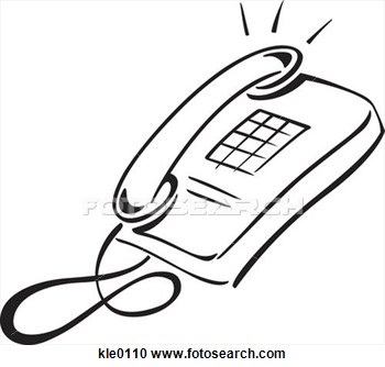 Ringing Telephone Clip Art