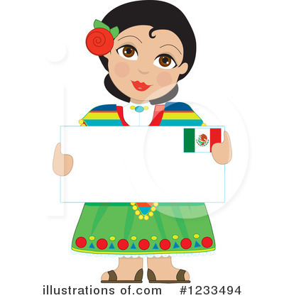 Royalty Free  Rf  Mexican Clipart Illustration By Maria Bell   Stock