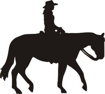 Western Clipart Clip Art Horses Cowboys Horses Stencils Clipart Etc