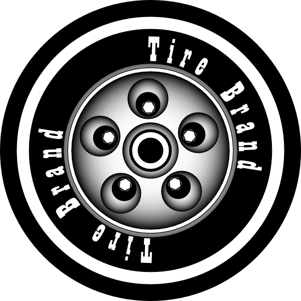 Azieser Tire With Rim Clip Art At Clker Com   Vector Clip Art Online