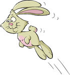 Bunny Hop Vector Clip Art Illustrations  58 Bunny Hop Clipart Eps
