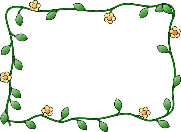 Flower Frame Clip Art