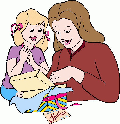 Gift For Mom Clipart Gif