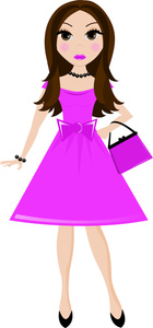 Girl Clip Art Images Girl Stock Photos   Clipart Girl Pictures