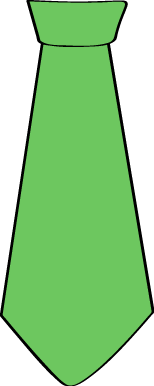 Green Tie Clip Art   Transparent Png Green Tie Image