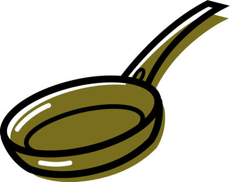 Illustration Of A Frying Pan   Clipart Best   Clipart Best