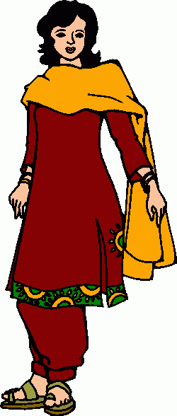 Indian Woman 1 Clipart   Indian Woman 1 Clip Art