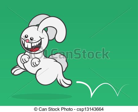 Vector   Bunny Hop   Stock Illustration Royalty Free Illustrations
