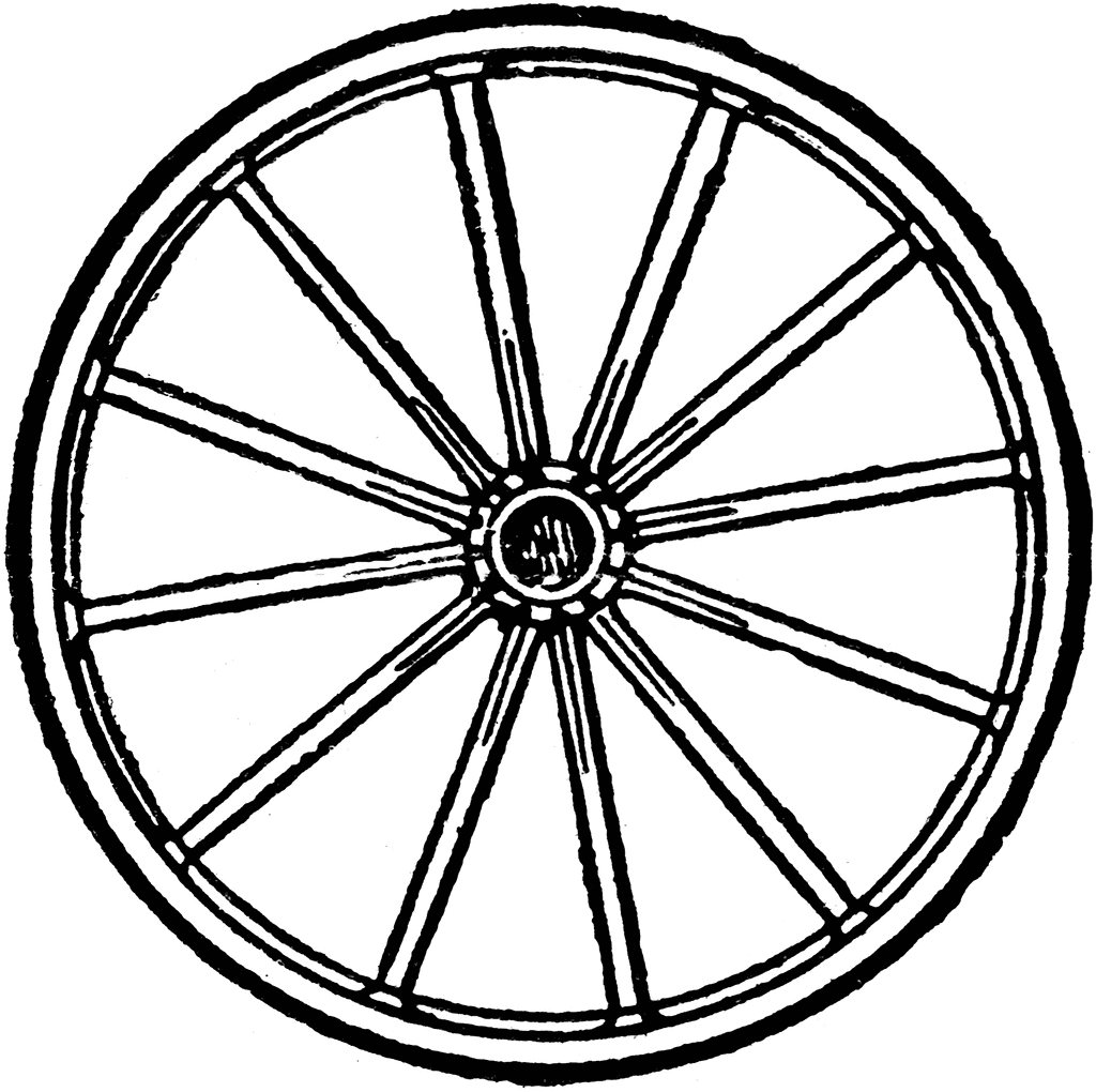 Wheel   Clipart Etc